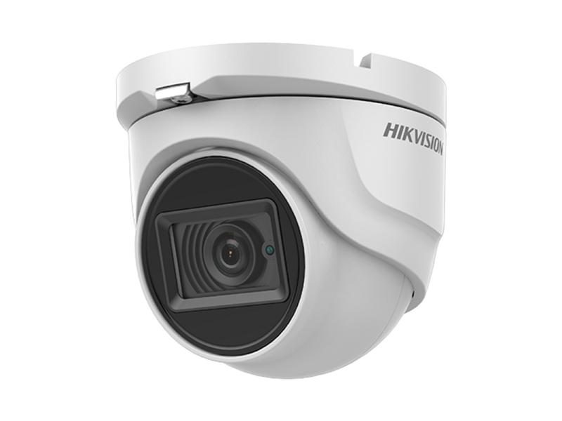 CÁMARA DE SEGURIDAD TURRET HIKVISION DS-2CE76U1T-ITMF(2.8MM) 4K 8 MP ALCANCE IR HASTA 30 M IP67 300611826 BLANCO
