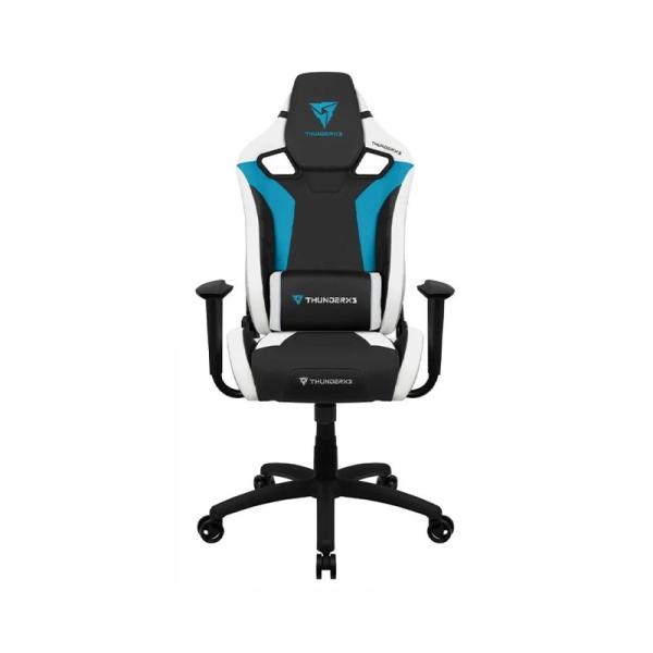 SILLA GAMING THUNDERX3 XC3 CUERO SINTÉTICO TEGC-2049101.B1 NEGRO / AZUL / BLANCO