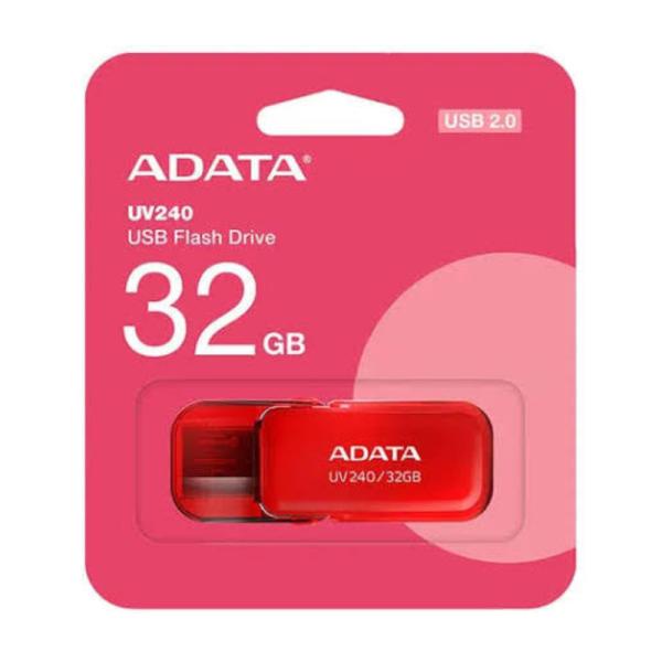 MEMORIA USB 32GB ADATA AUV240 USB-A 2.0 AUV240-32G-RRD ROJO