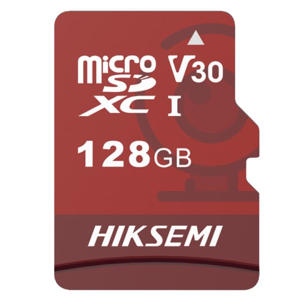 MEMORIA MICRO SDXC 128GB HIKSEMI HS-TF-E1 128G CLASE 10 /95MB/S / 25MB/S ESPECIALIZADA PARA VIDEOVIGILANCIA