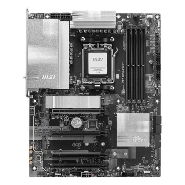 TARJETA MADRE MSI PRO B850-P WIFI AM5 ATX DDR5 911-7E56-002 NEGRO / BLANCO