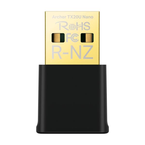 ADAPTADOR INALAMBRICO TP LINK ARCHER TX20U NANO(US) USB WIFI 6 5 GHZ MU-MIMO