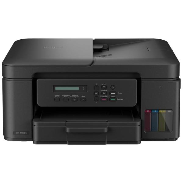 IMPRESORA BROTHER DCPT730DW TANQUE DE TINTA 3 EN 1 WI-FI / USB 2.0 / AIRPRINT / MOPRIA DUPLEX AUTOMÁTICO NEGRO