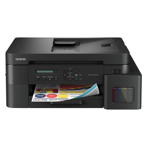 IMPRESORA BROTHER DCPT830DW TANQUE DE TINTA 3 EN 1 WI-FI / ETHERNET / USB 2.0 / AIRPRINT / MOPRIA DUPLEX AUTOMÁTICO NEGRO