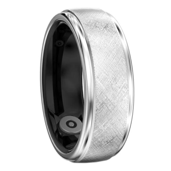 ANILLO INTELIGENTE HIFUTURE FUTURE RING 2 BLUETOOTH 5.3 WATERPROOF TALLA 12 (68MM) TITANIO GRIS