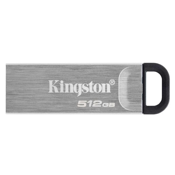 MEMORIA USB 512GB KINGSTON DATA TRAVELER KYSON USB-A 3.2 GEN 1 DTKN/512GB PLATEADA