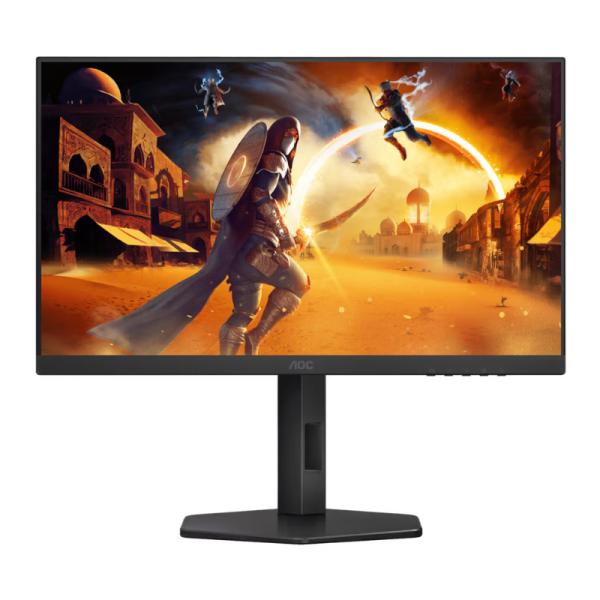 MONITOR GAMING AOC 24G4HX 24 PULG PLANO 1920X1080 FHD 200 HZ FAST IPS ADAPTIVE SYNC G SYNC DISPLAYPORT HDMI HDR10 ALTAVOCES NEGRO