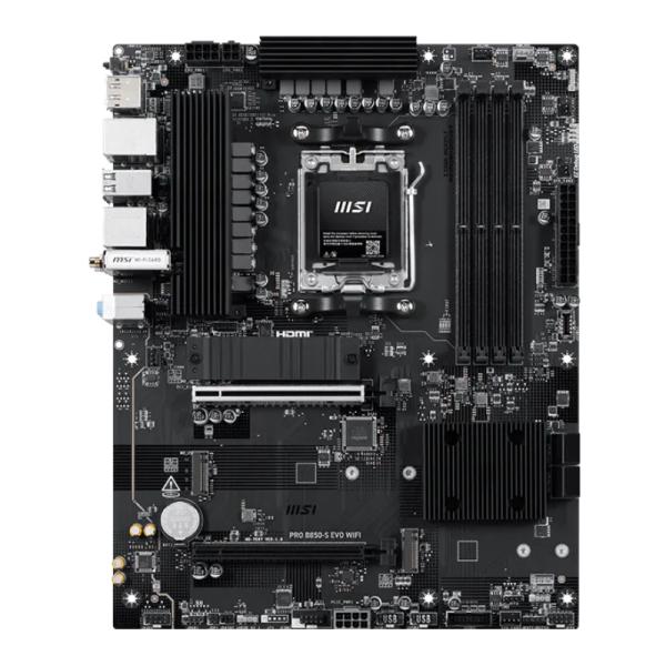 TARJETA MADRE MSI PRO B850-S EVO WIFI AM5 ATX DDR5 911-7E97-003 NEGRO