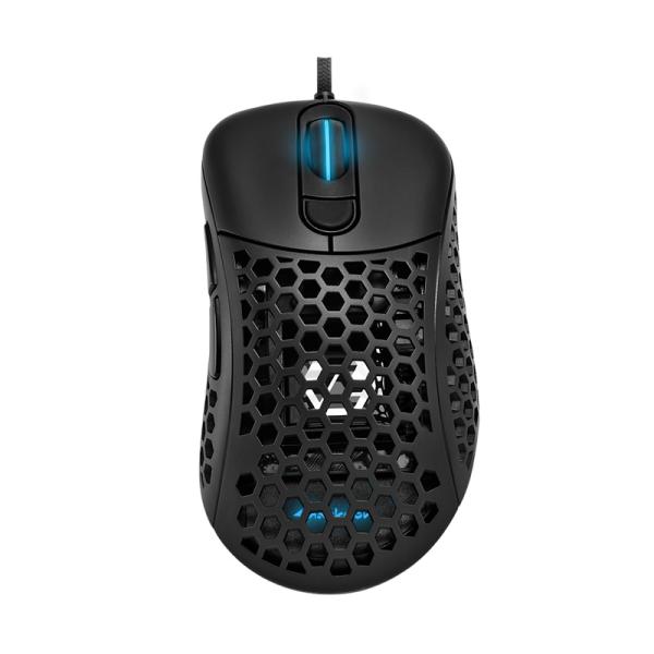 MOUSE GAMING RGB SHARKOON LIGHT2 200 ALÁMBRICO USB 16000 DPI 4044951029013 NEGRO